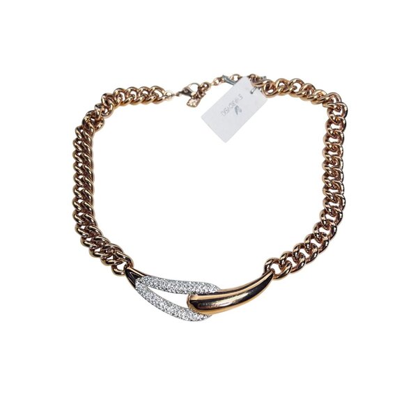 Swarovski Every Rose Gold Tone Plated Choker Necklace With Clear Crystals (6008) - Picture 2 of 11